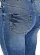 Cropped Amy -farkut vetoketjuyksityiskohdalla, Sininen, Packshot image number 3
