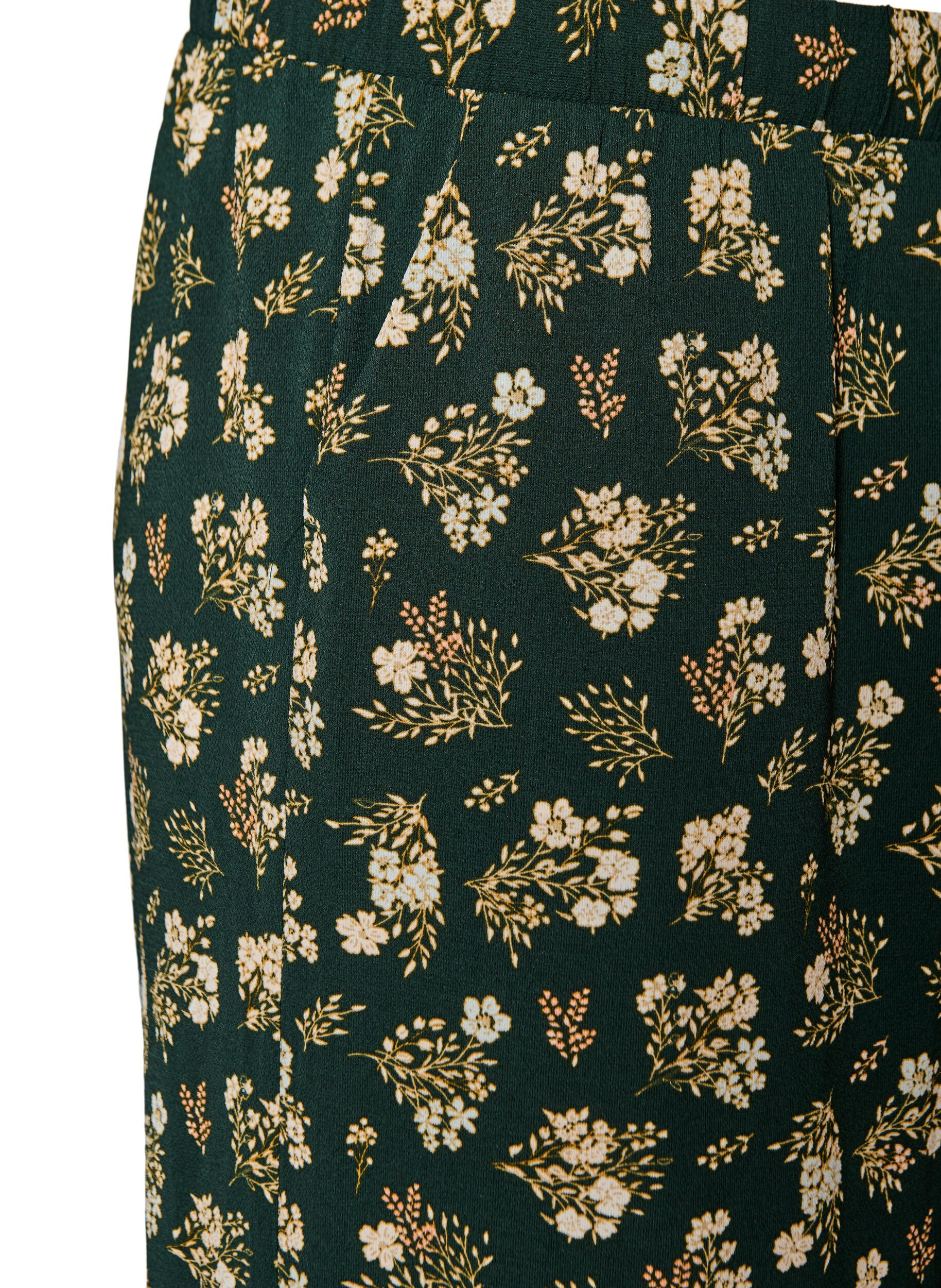 ZizziCulottes-housut kuosilla, Musta, Packshot image number 2