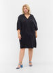 Mekko 3/4-hihoilla lyocellista (TENCEL™), Black, Model image number 2