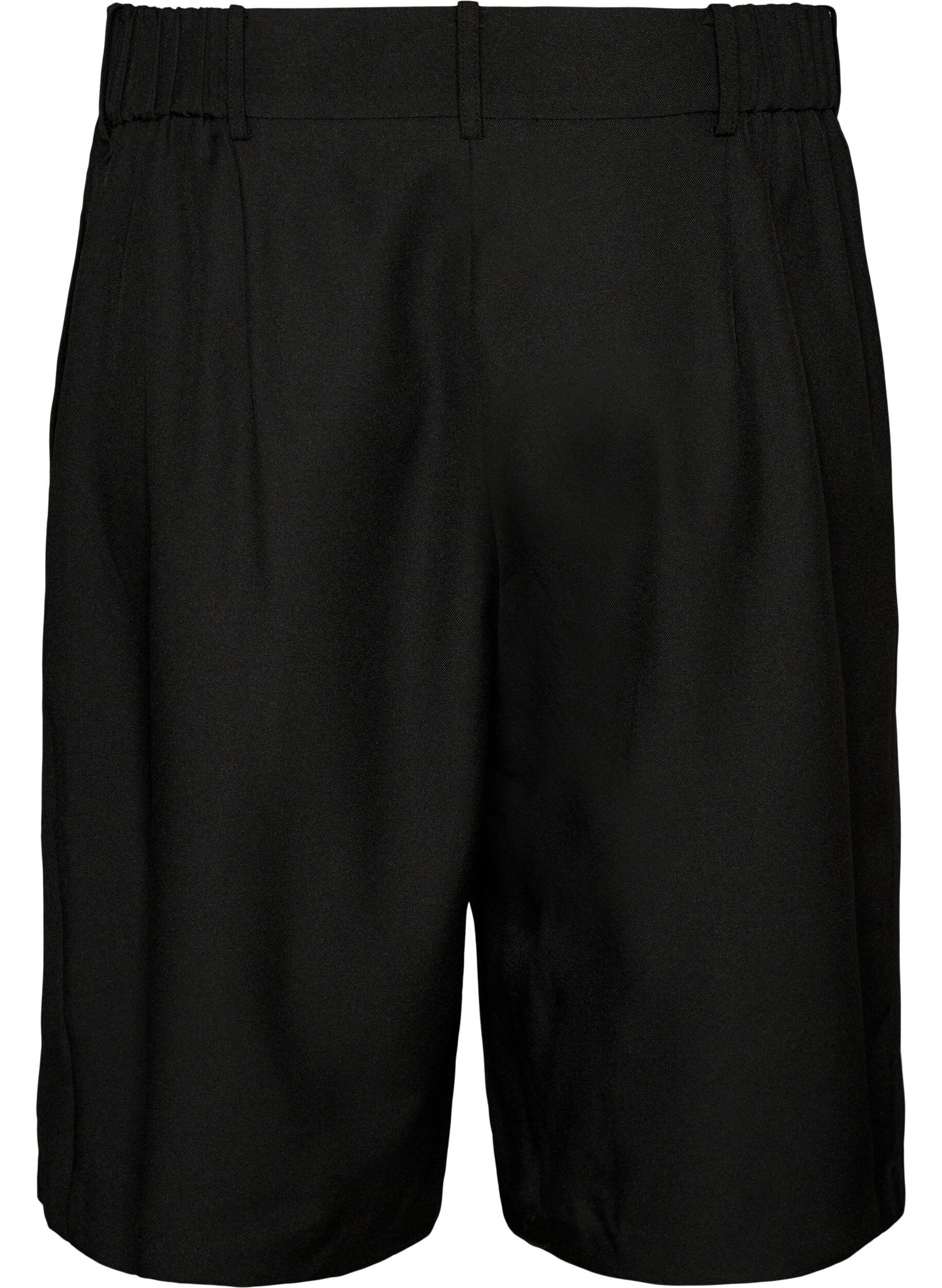 ZizziRennot korkeavy&ouml;t&auml;r&ouml;iset Bermudashortsit, Musta, Packshot image number 1