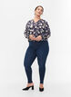 Jeggingsit puuvillasekoitteesta, Dark blue denim, Model image number 0