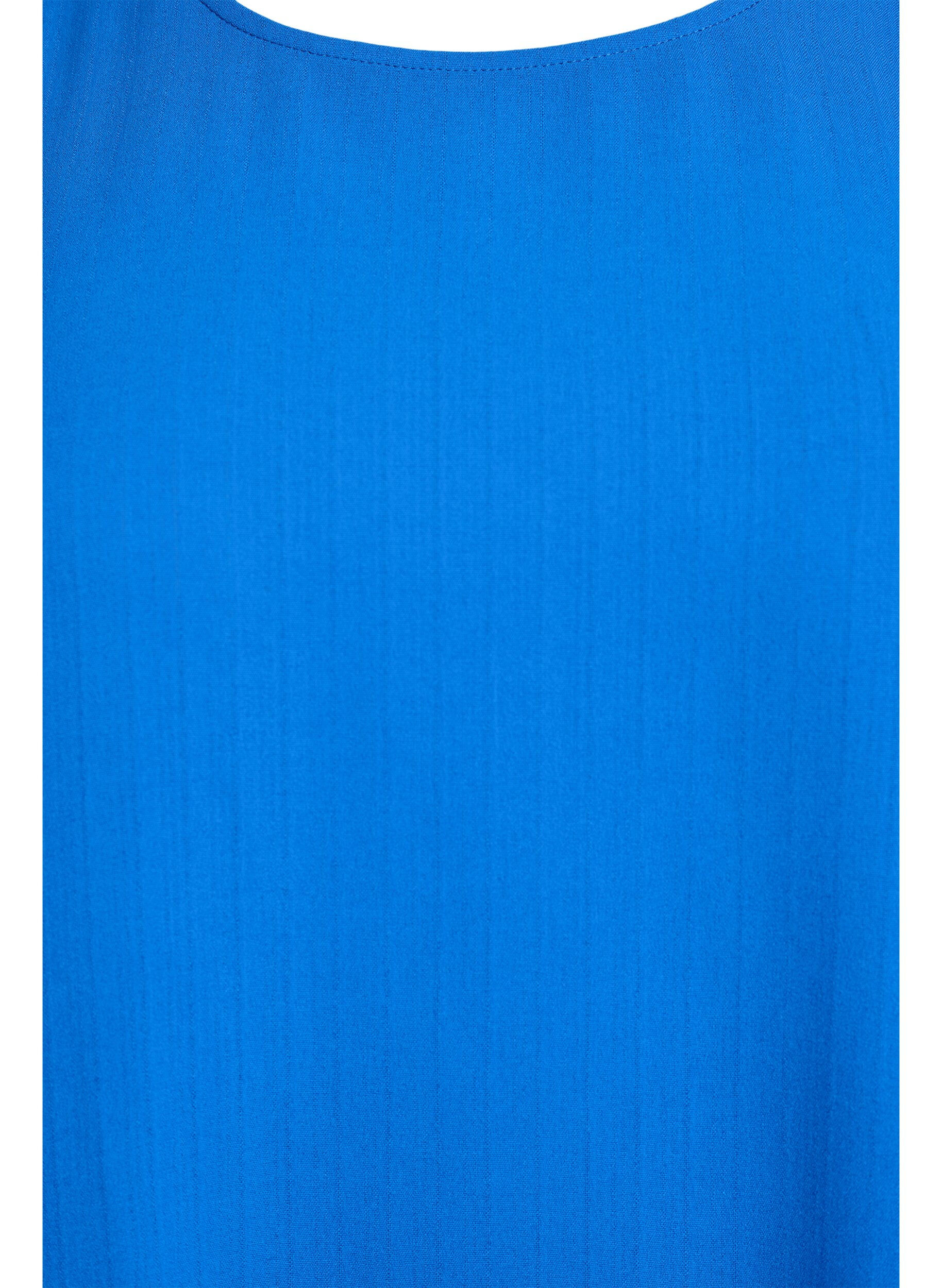 Zizzi Lyhythihainen pusero py&ouml;re&auml;ll&auml; p&auml;&auml;ntiell&auml;, Sininen, Packshot image number 2