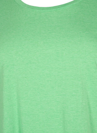 Neonvärinen t-paita puuvillasta, Neon Green, Packshot image number 2