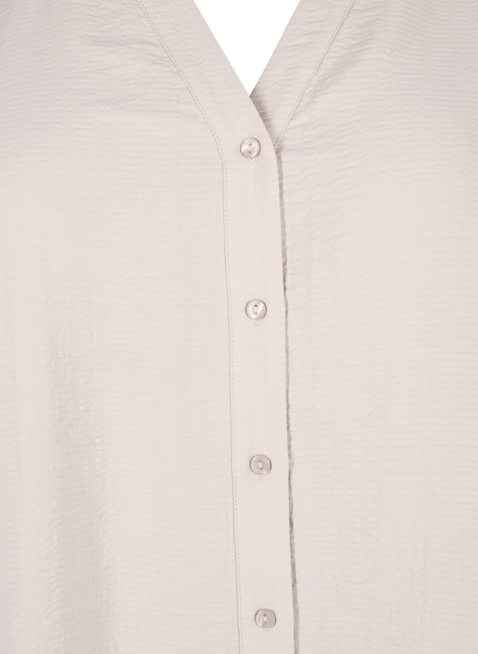 Zizzi Paitapusero viskoosia, &frac34;-mittaiset hihat, Chateau Gray, Packshot image number 2