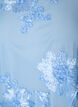 Mesh-mekko kukka-applikaatioilla, Sininen, Packshot image number 2