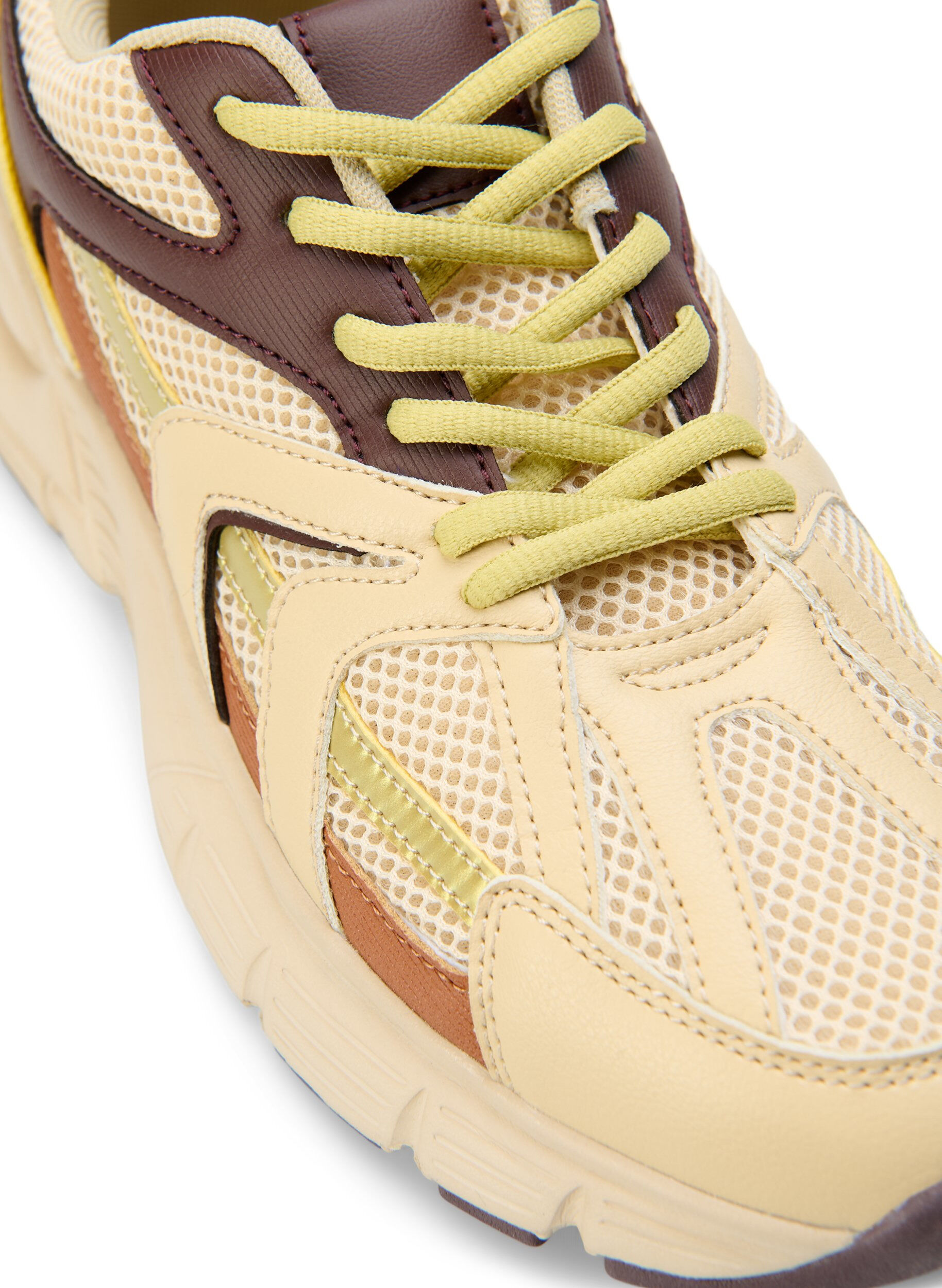 Zizzi Wide fit -tennarit , Beige Brown, Packshot image number 2