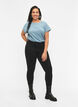 Lyhythihainen t-paita 2-pack, Sininen, Model image number 1