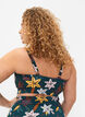 Kukallinen bikiniyl&auml;osa r&ouml;yhel&ouml;ll&auml;, Vihre&auml;, Model image number 1