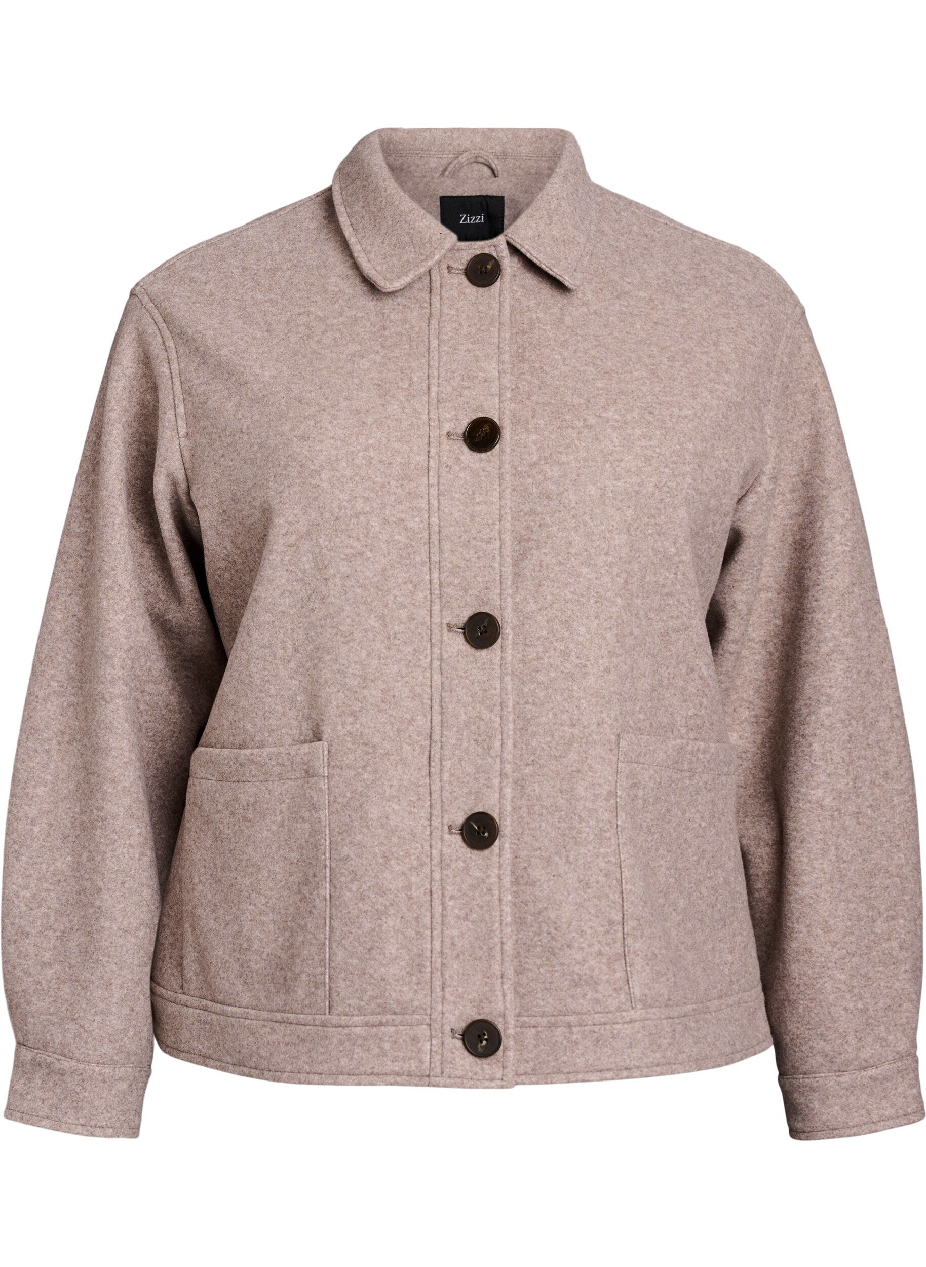 Lyhyt paitatakki hapsuilla