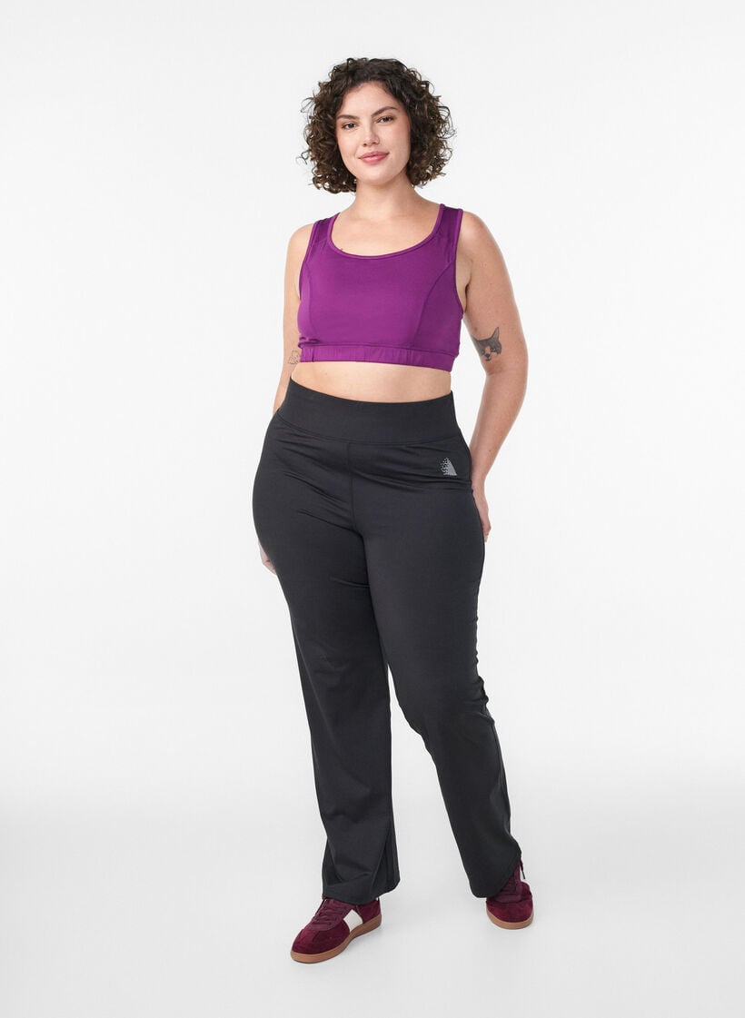 Urheiluliivit racerback-selk&auml;osalla, Violetti, Model image number 1