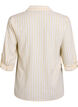 Paita pellavaa ja viskoosia, 3/4-hihoilla, Beige, Packshot image number 1
