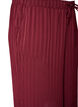 Housut teksturoiduilla raidoilla ja suorilla lahkeilla, Punainen, Packshot image number 2