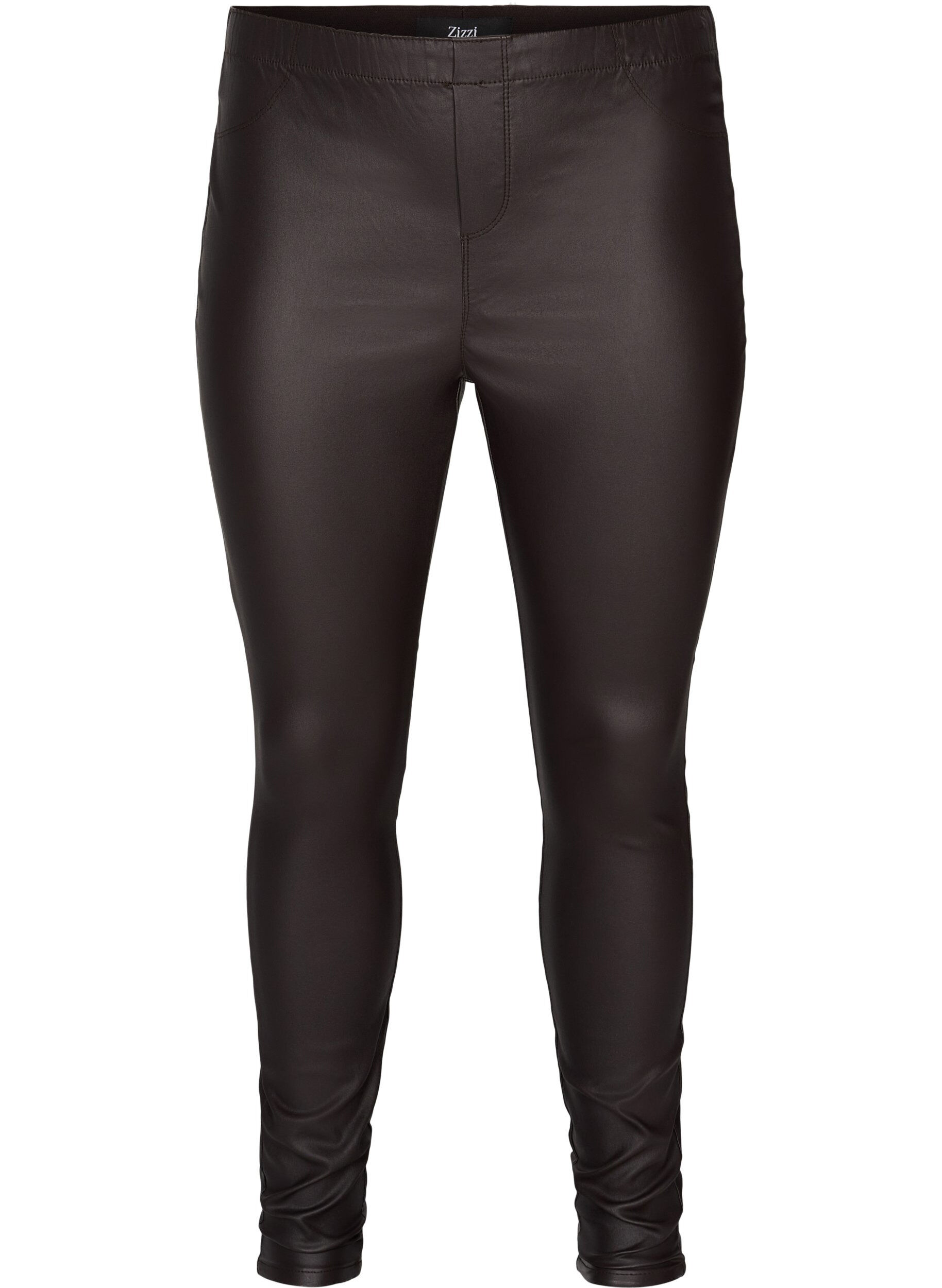 Zizzi Pinnoitetut leggingssit, After Dark, Packshot image number 0