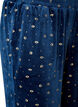 Velour-pyjama housut kokopainatuksella, Sininen, Packshot image number 2