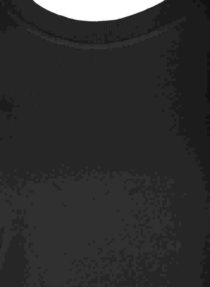 Svetari pitkillä hihoilla ja resoreilla , Black, Packshot image number 2