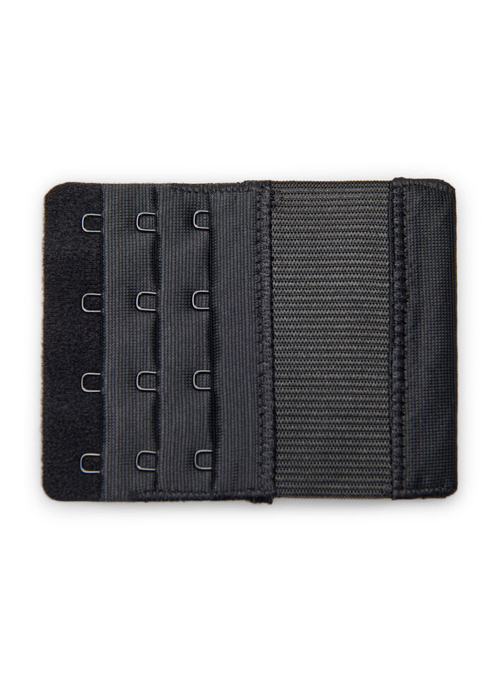 Rintaliivien jatke, jossa on 6 koukkua, Musta, Packshot image number 1