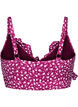  Kukallinen bikinien yl&auml;osa r&ouml;yhel&ouml;yksityiskohdilla, Punainen, Packshot image number 1