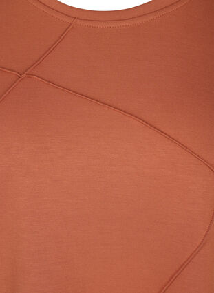 Pitkähihainen pusero koristeellisilla ompeleilla, Sequoia, Packshot image number 2