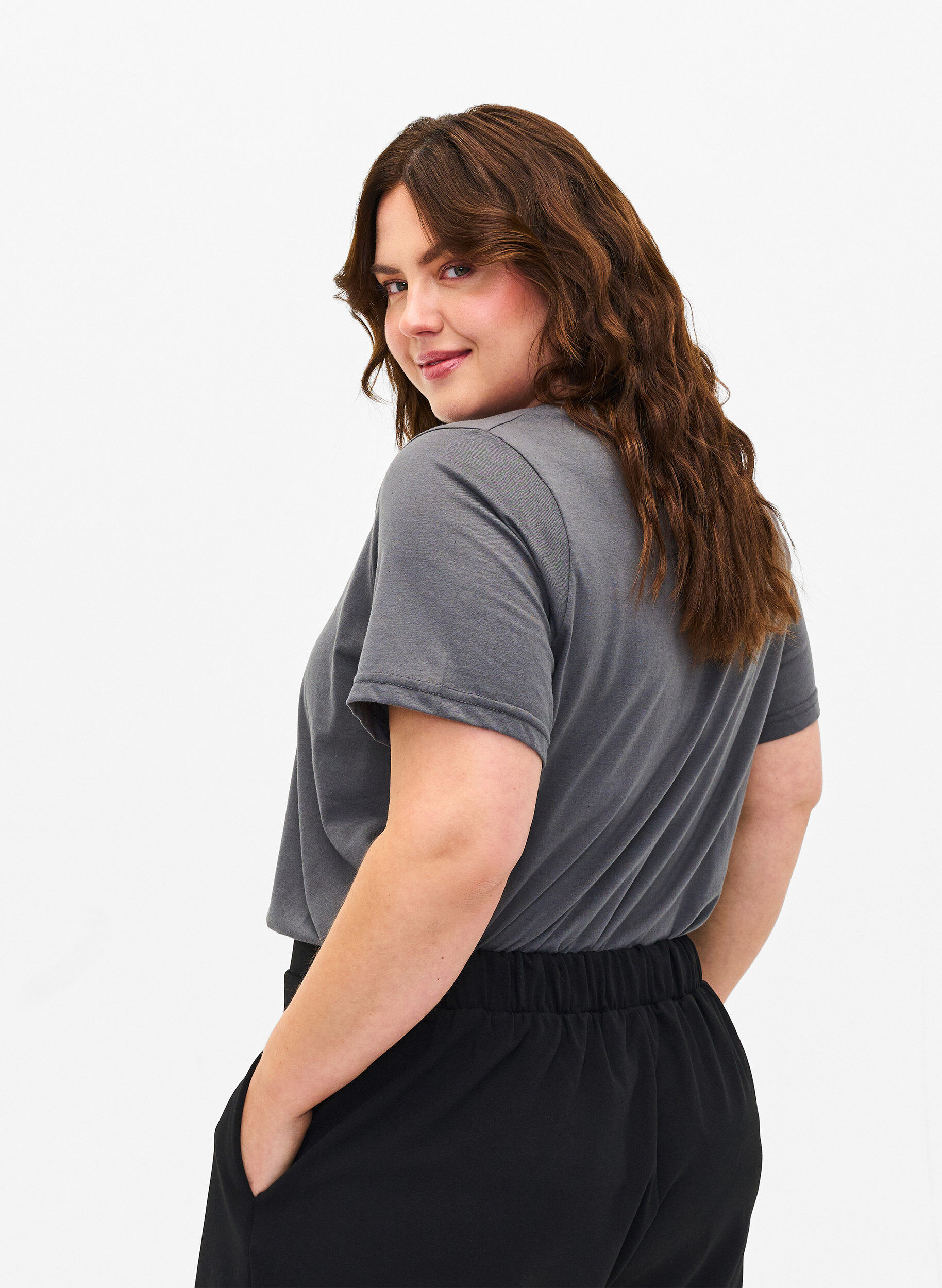 Zizzi FLASH &ndash; kuviollinen t-paita, Iron Gate Chicago, Model image number 1