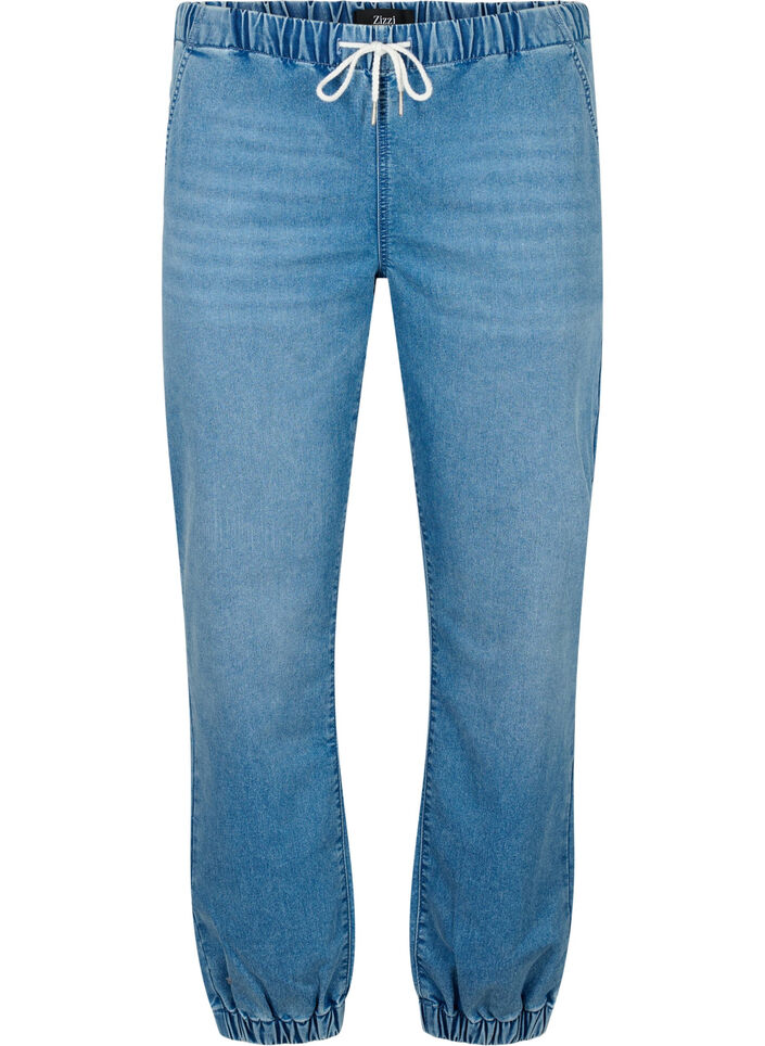 Denimhousut taskuilla, Sininen, Packshot image number 0