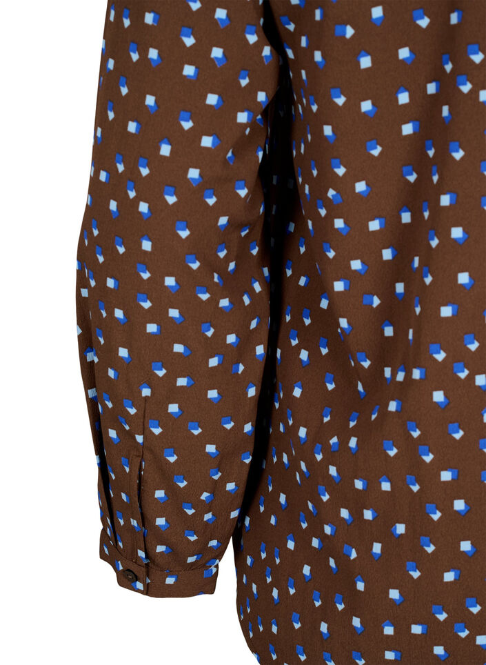 FLASH – Pitkähihainen pusero painatuksella, Chicory Coffee AOP, Packshot image number 3