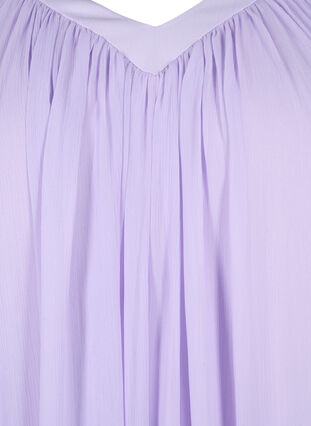 Väljä mekko lyhyillä hihoilla, Purple Heather, Packshot image number 2