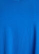 Yksivärinen peruspuuvilla T-paita, Sininen, Packshot image number 2