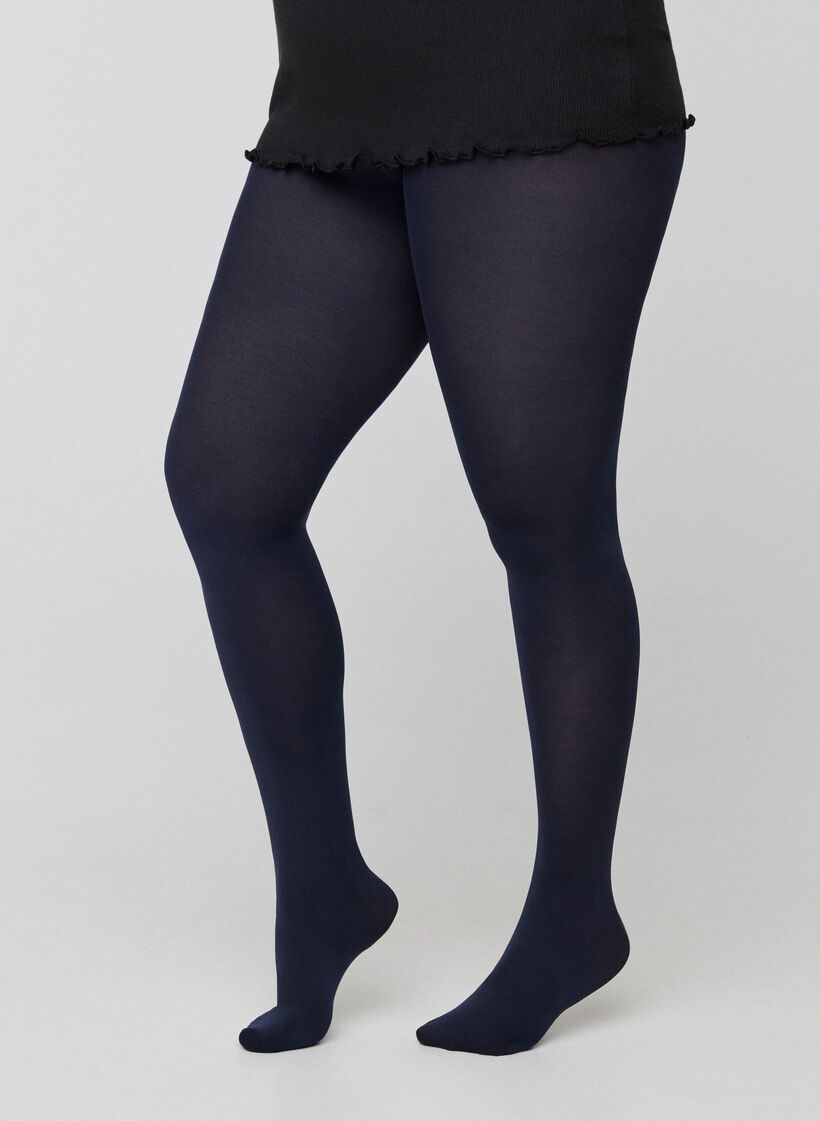 Sukkahousut, Sininen, Model image number 1