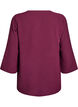 Pusero 3/4-hihoilla, Tumma Bordeaux, Packshot image number 1