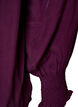 Pusero r&ouml;yhel&ouml;kauluksella ja rypytyksell&auml;, Violetti, Packshot image number 3