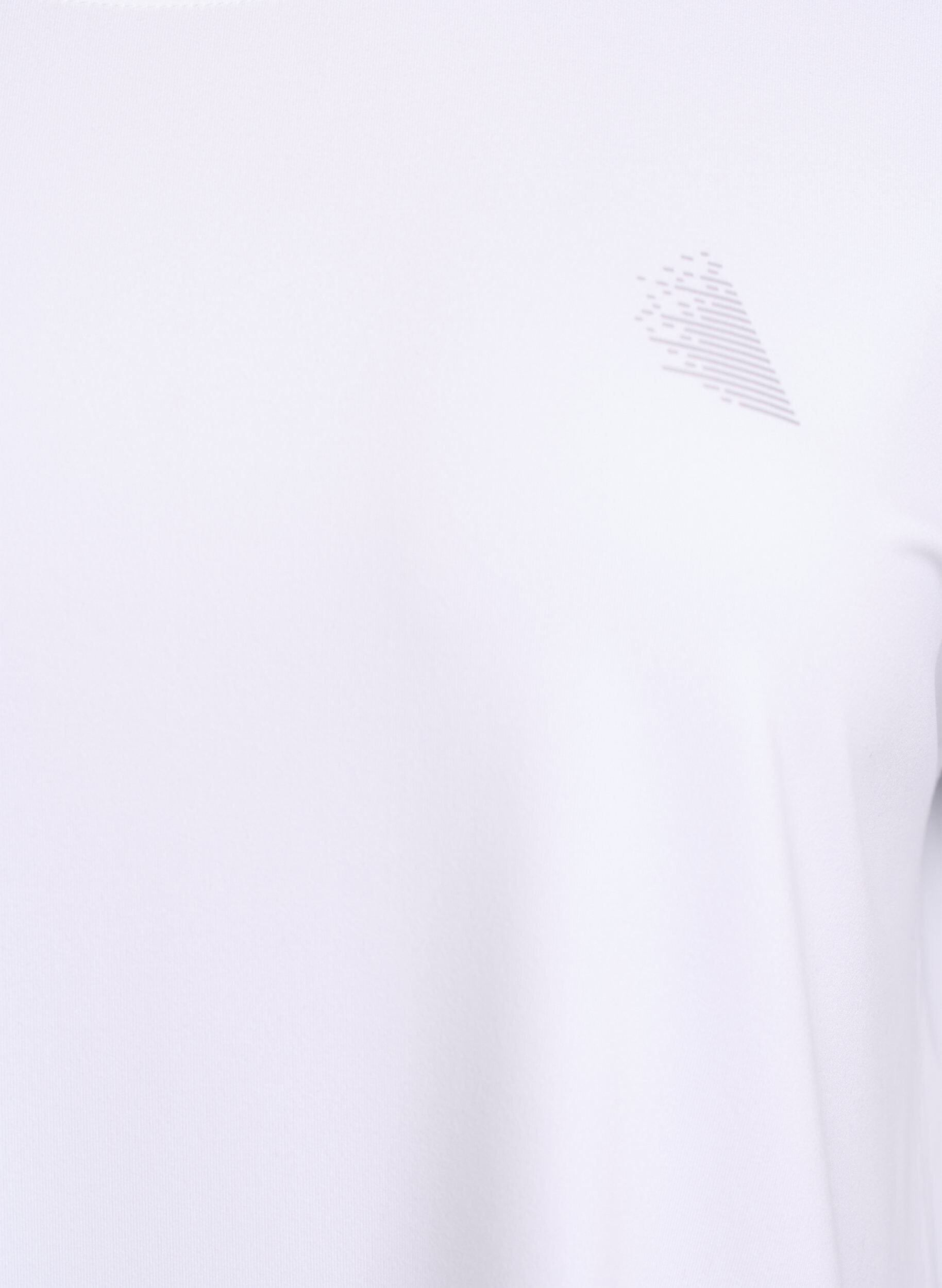 ZizziYksiv&auml;rinen treeni-T-paita, Valkoinen, Packshot image number 2