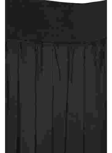 Pliseerattu padel - ja tennishame , Black, Packshot image number 2