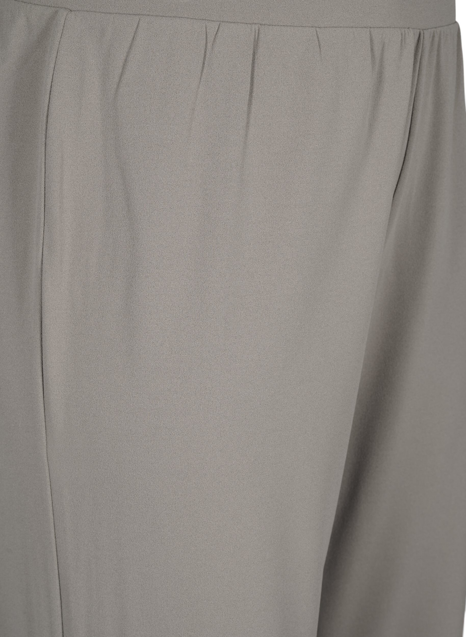 ZizziHousut suorassa mallissa, Beige, Packshot image number 2