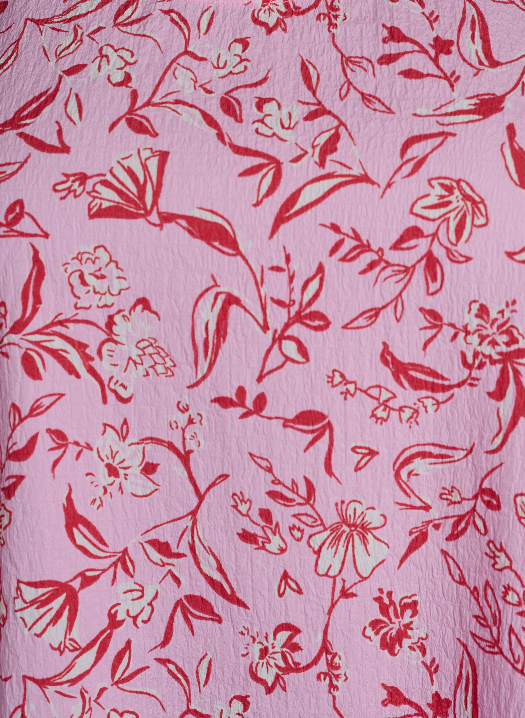 ZizziHihaton toppi pintakuvioidusta materiaalista, Punainen, Packshot image number 2