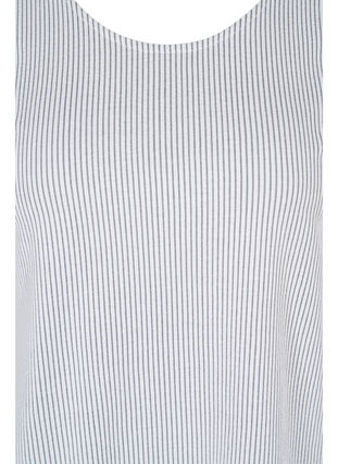 Raidallinen pusero 3/4-hihoilla, Dusty Olive Stripe, Packshot image number 2