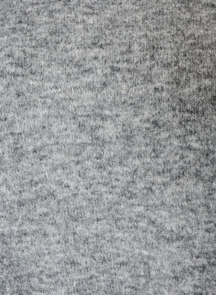 V&auml;lj&auml; neulepusero py&ouml;re&auml;ll&auml; p&auml;&auml;ntiell&auml;, Harmaa, Packshot image number 2