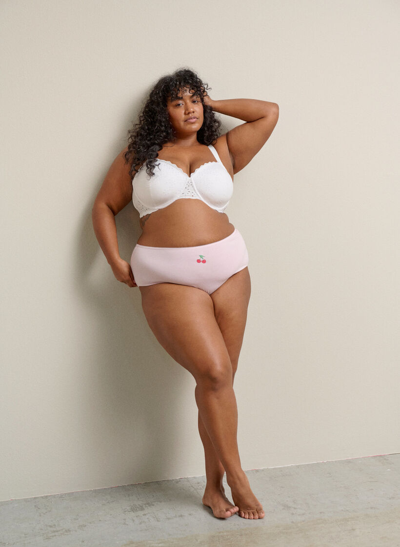 7 kappaleen hipster-alushousupakkaus, Punainen, Image image number 0