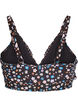  Kukallinen bikinien yl&auml;osa r&ouml;yhel&ouml;yksityiskohdilla, Ruskea, Packshot image number 1