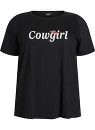 FLASH - T-paita printillä, Musta