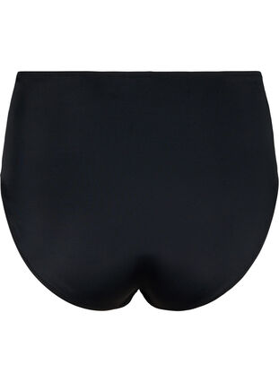 Korkeavyötäröinen bikinien alaosa, Black, Packshot image number 1
