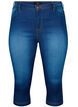 Korkeavy&ouml;t&auml;r&ouml;iset Amy-farkkucaprit super slim fit, Sininen, Packshot image number 0
