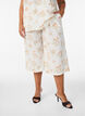 Culottes-housut kuosilla, Vanilja, Model image number 2