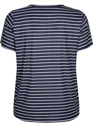 FLASH – kukkakuvioitu T-paita, Night S. W. Stripe, Packshot image number 1