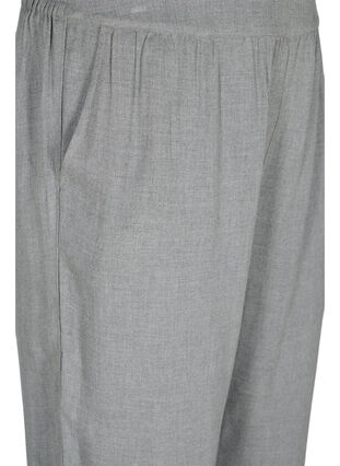 Klassiset housut taskuilla, Grey Melange, Packshot image number 2