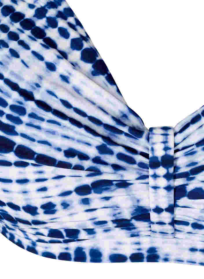 Kaarituellinen bikiniyläosa kuosilla , Tie Dye Print, Packshot image number 2