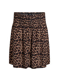 Lyhyt hame, jossa on rypytetty vy&ouml;t&auml;r&ouml;, Ruskea