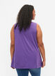 2 kpl puuvillasekoitetoppeja, Deep Lavender/Black, Model image number 1