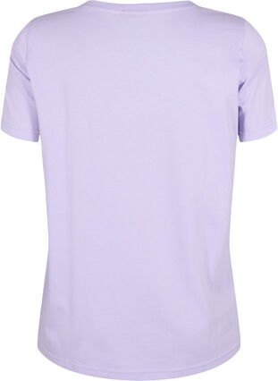 Puuvillainen t-paita printillä, Lavender ARIZONA, Packshot image number 1