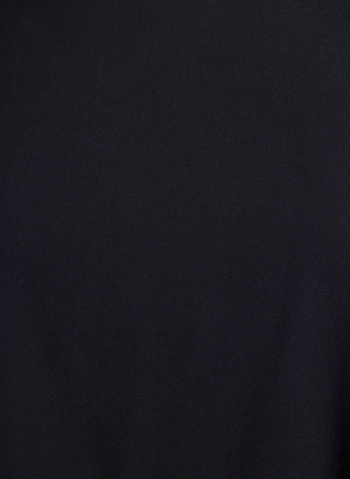 FLASH &ndash; Lyhythihainen kudottu pusero, jossa on py&ouml;re&auml; p&auml;&auml;ntie, Musta, Packshot image number 2