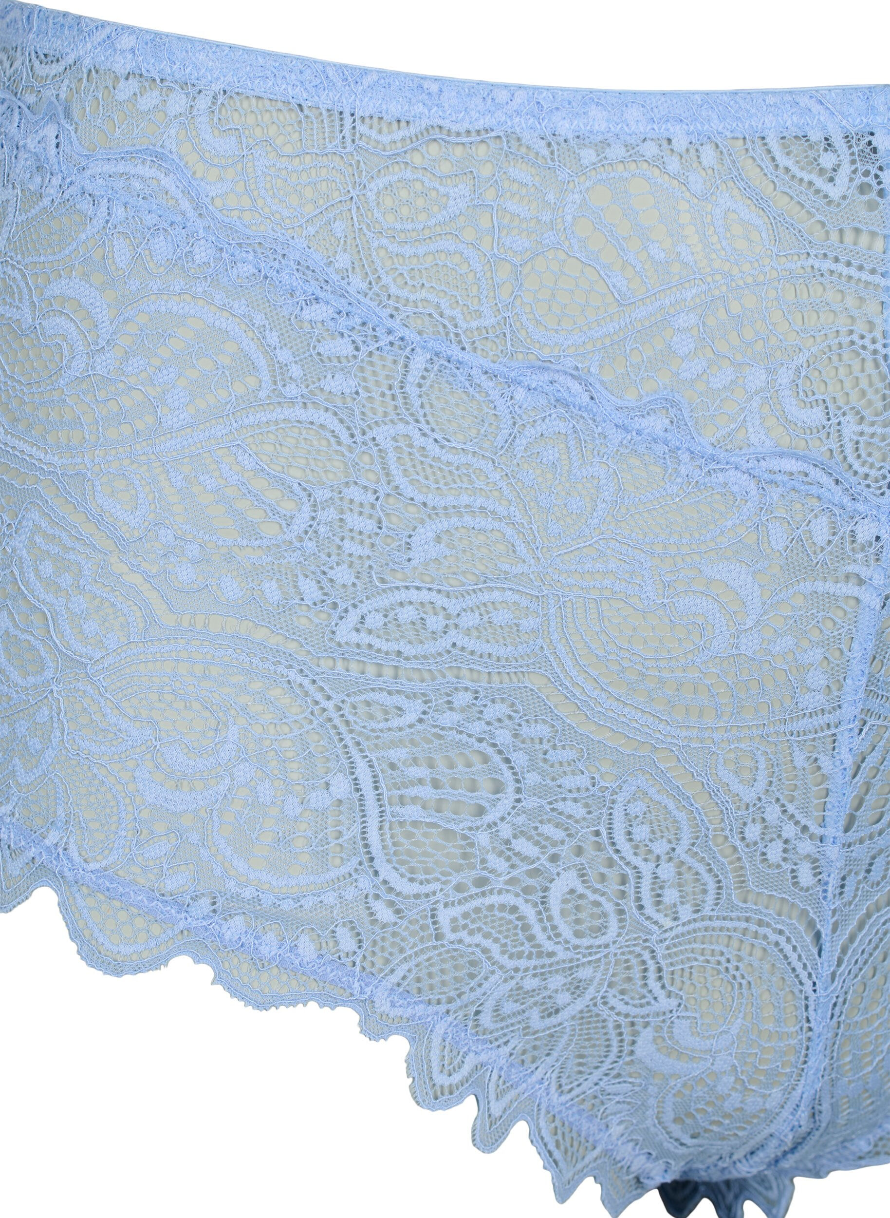 Zizzi Pitsihipsterit normaalilla vy&ouml;t&auml;r&ouml;ll&auml;, Serenity, Packshot image number 2